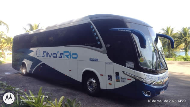 aluguel de ônibus semi-leito com banheiro