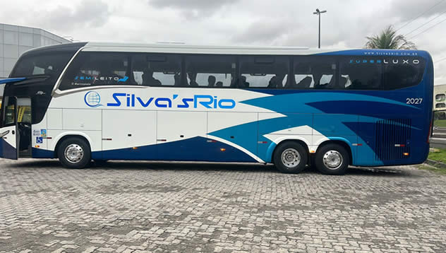 aluguel de ônibus semi-leito com banheiro