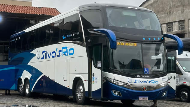 aluguel de ônibus semi-leito com banheiro