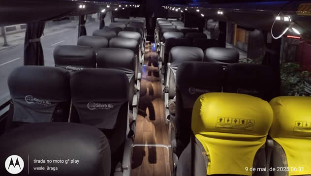 aluguel de ônibus semi-leito com banheiro